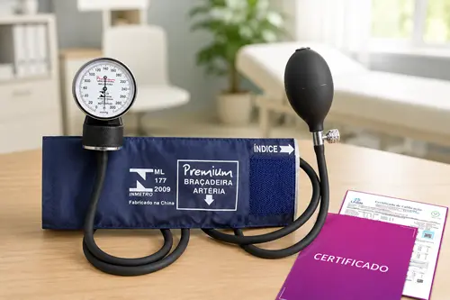 Esfigmomanometro Premium com Certificado 2
